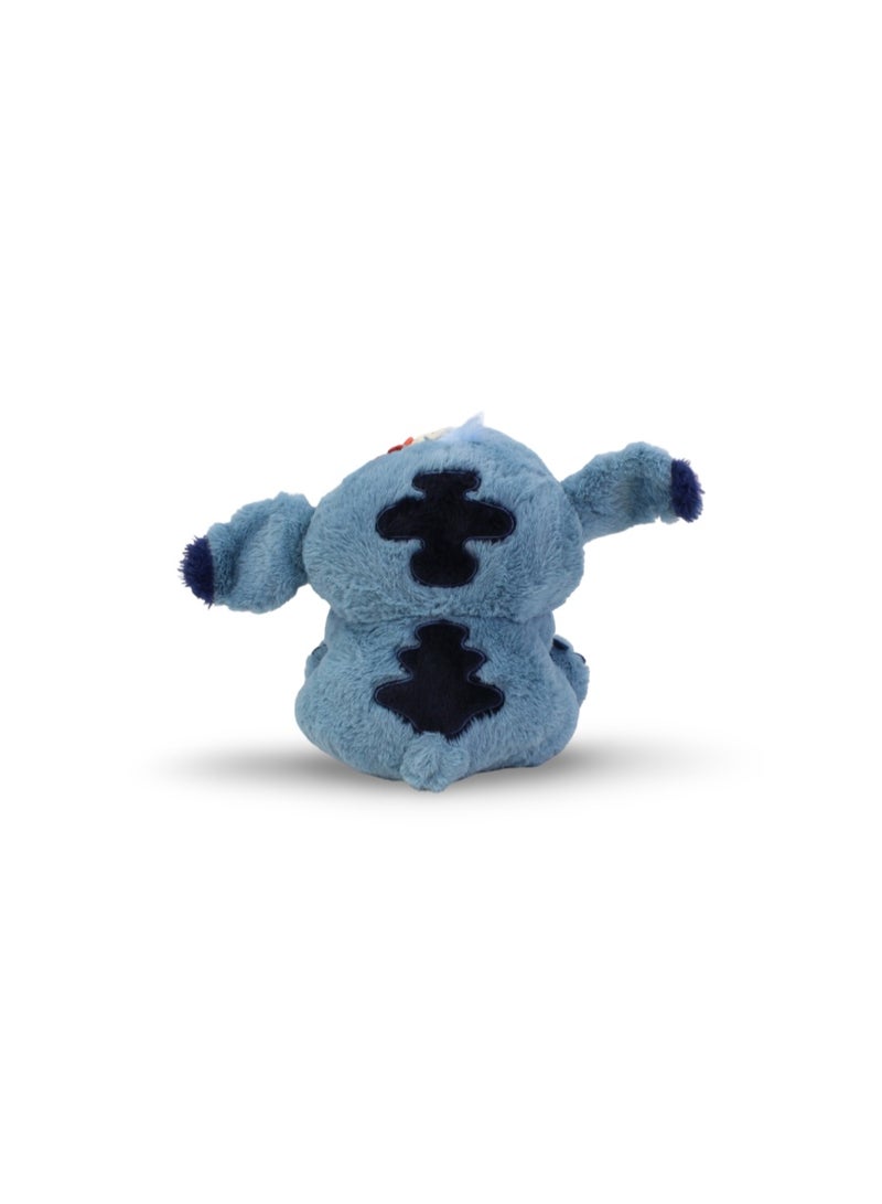 ستيتش لعبة ستيتش القطيفة مع الزهور - أزرق - Image 2